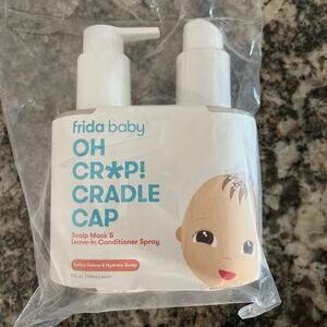 Frida Baby Oh Cr*p! Cradle Cap Flake Fixer Scalp Spray + Scalp Mask Duo